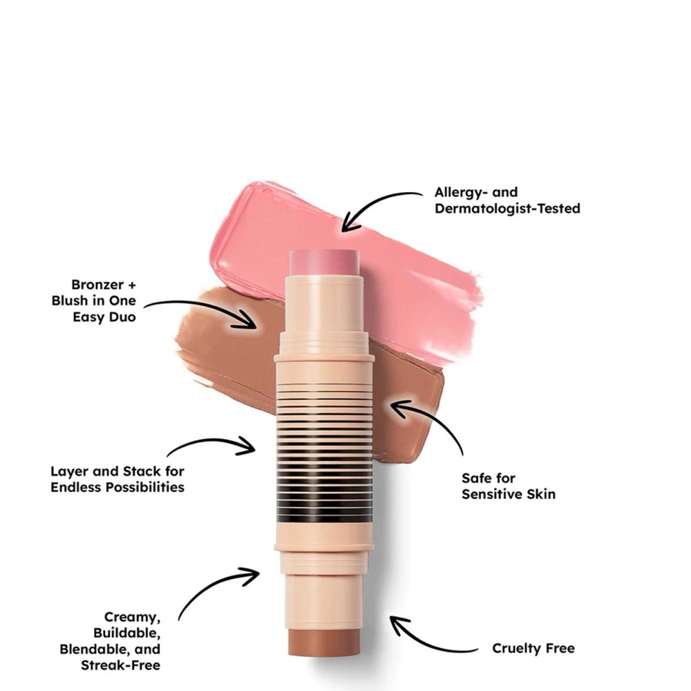 NIB DIBS Desert Island Beauty Bronzer/Blush